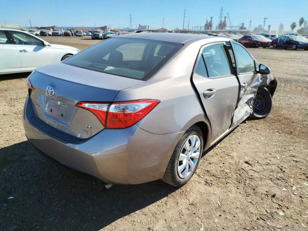 Photo 4 from auction – 2014 TOYOTA COROLLA L with VIN 5YFBURHE7EP025153