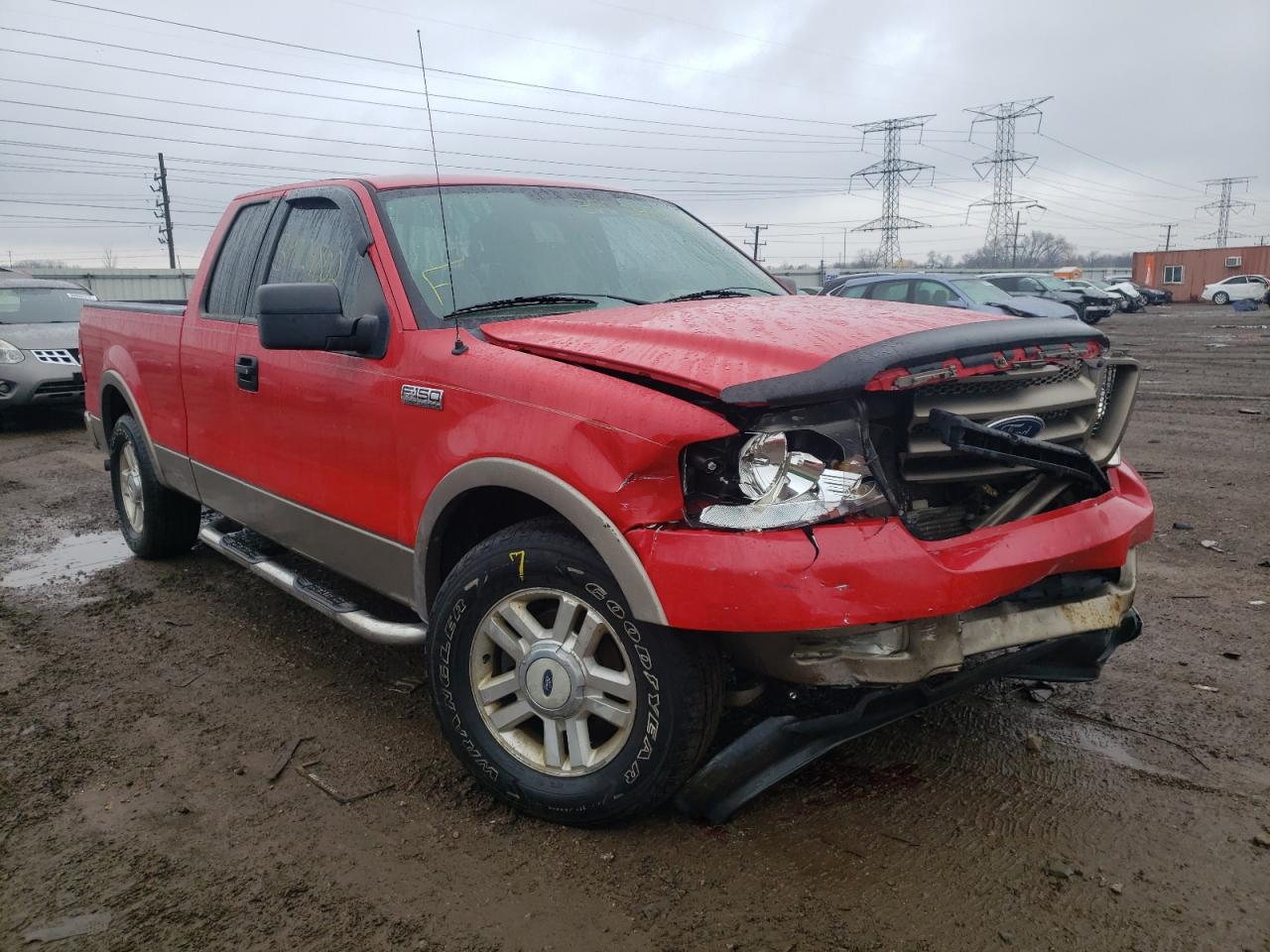 FORD F150 2004 with VIN 1FTPX12514NC46590 - Photo from auction