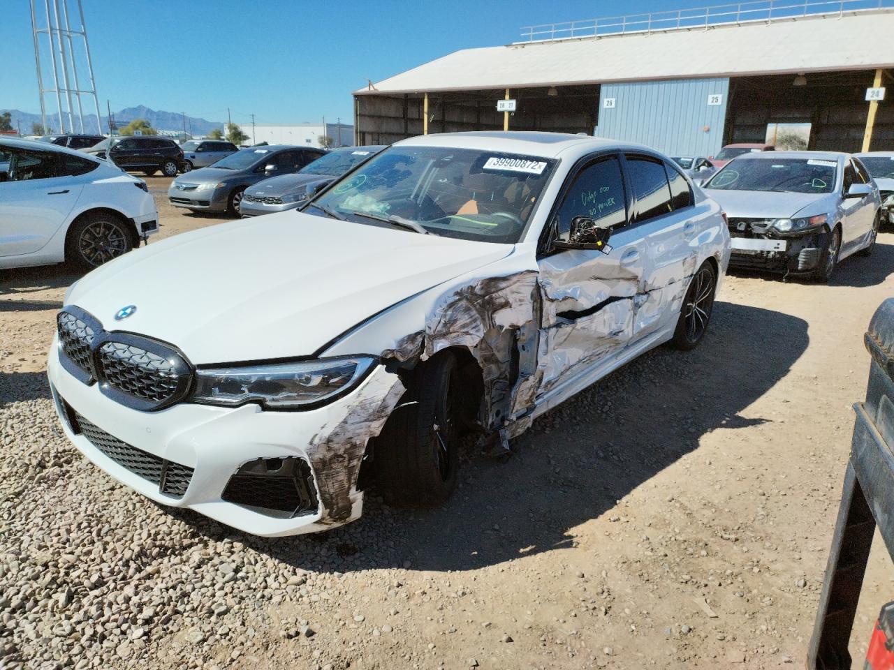Photo 2 from auction – 2021 BMW M340I with VIN 3MW5U7J02M8B65803