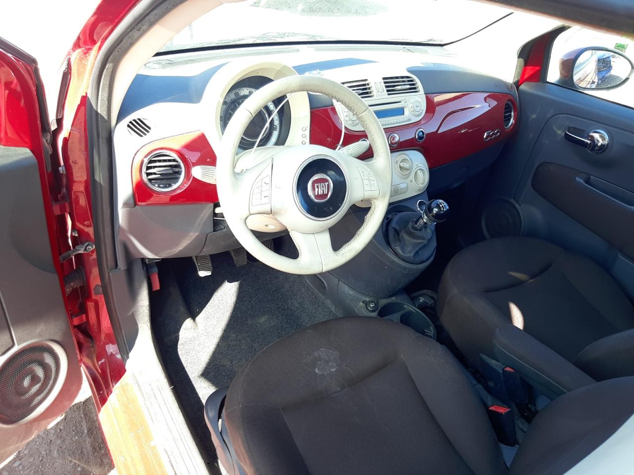 Photo 9 from auction – 2012 FIAT 500 POP with VIN 3C3CFFAR7CT100328
