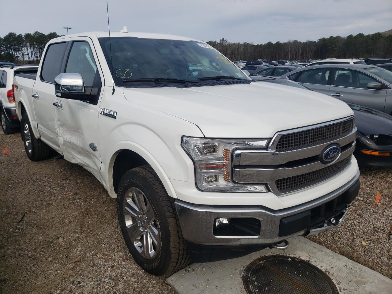 FORD F150 SUPER 2020 with VIN 1FTEW1E43LFA90185 - Photo from auction