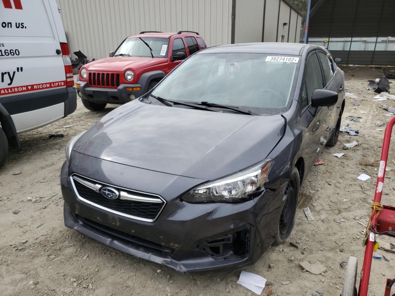 Photo 2 from auction – 2019 SUBARU IMPREZA with VIN 4S3GKAB62K3612976