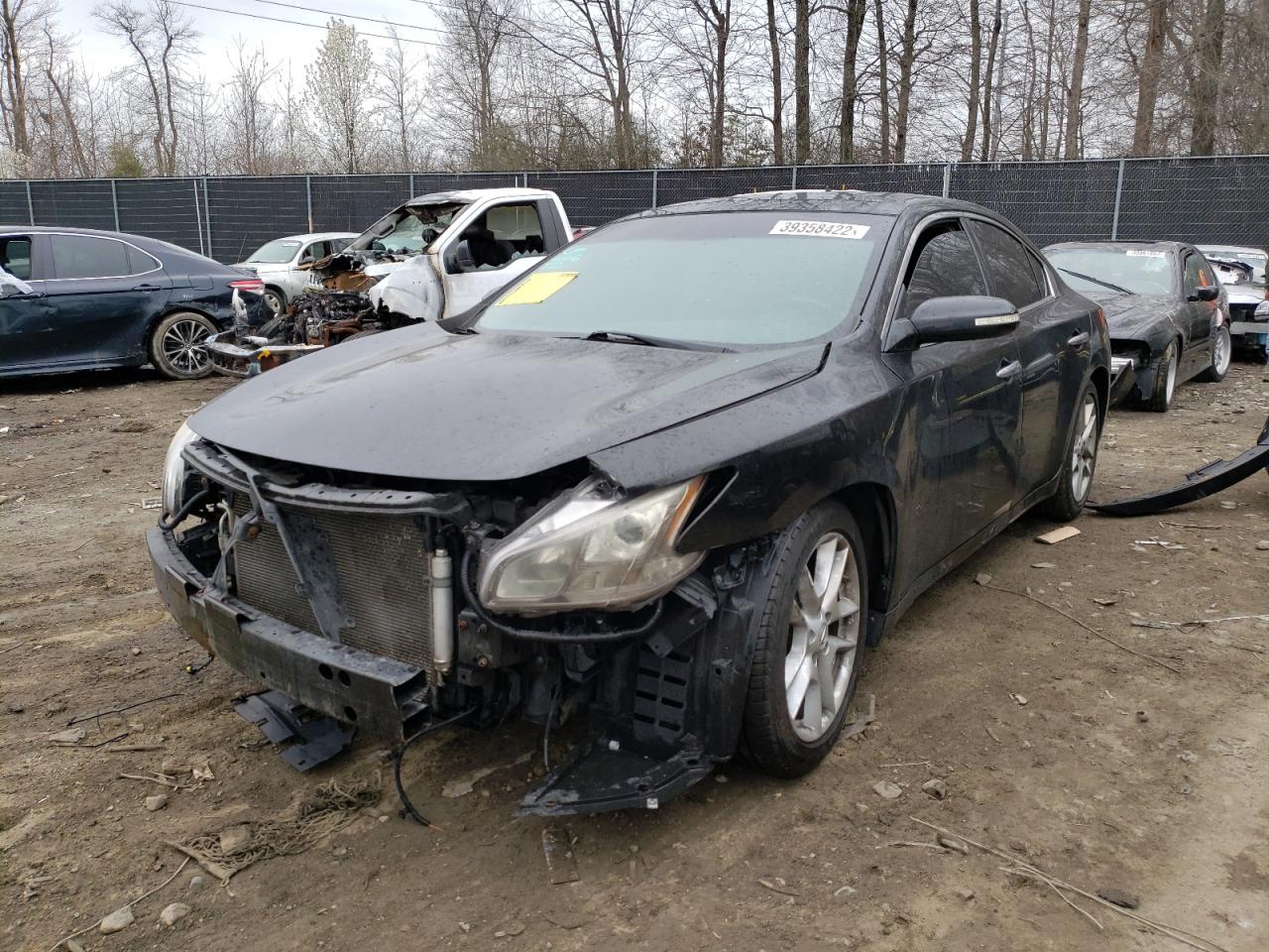 Photo 2 from auction – 2011 NISSAN MAXIMA S with VIN 1N4AA5AP5BC801914