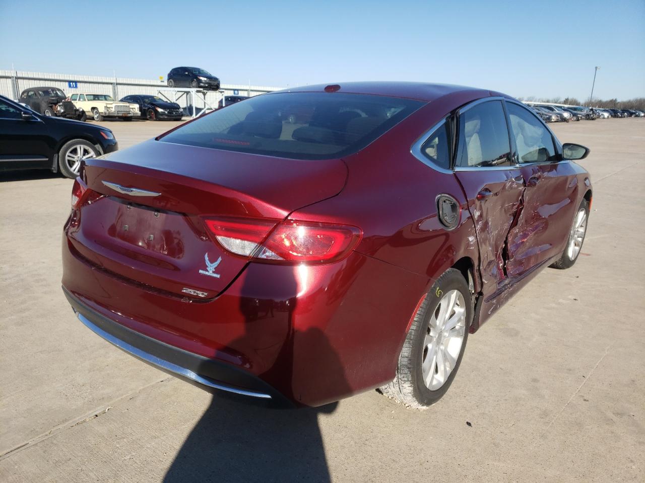 Photo 4 from auction – 2016 CHRYSLER 200 LIMITE with VIN 1C3CCCAB3GN115716