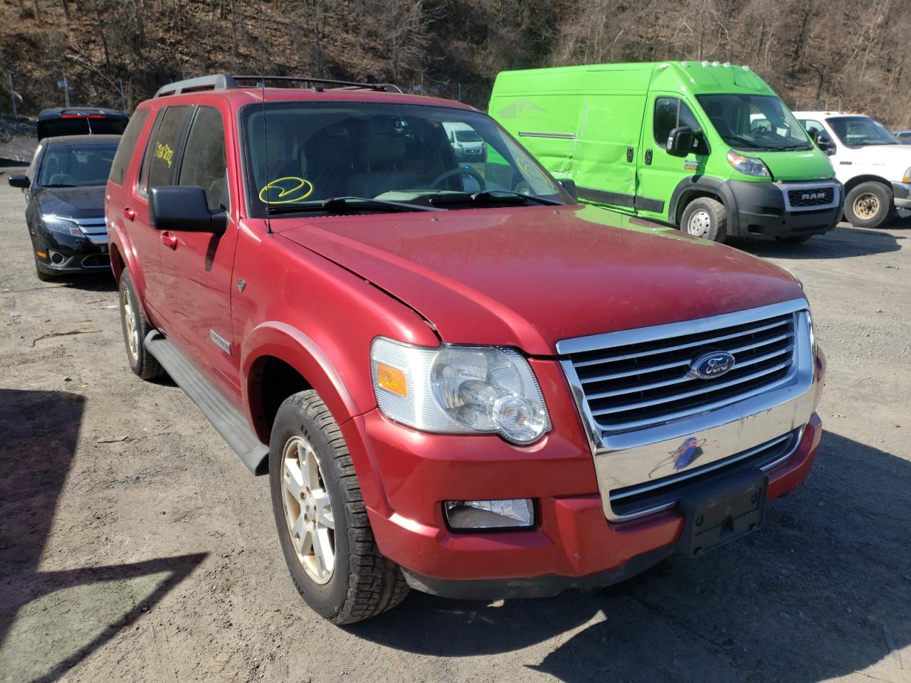 FORD EXPLORER 2007 with VIN 1FMEU73817UB28430 - Photo from auction