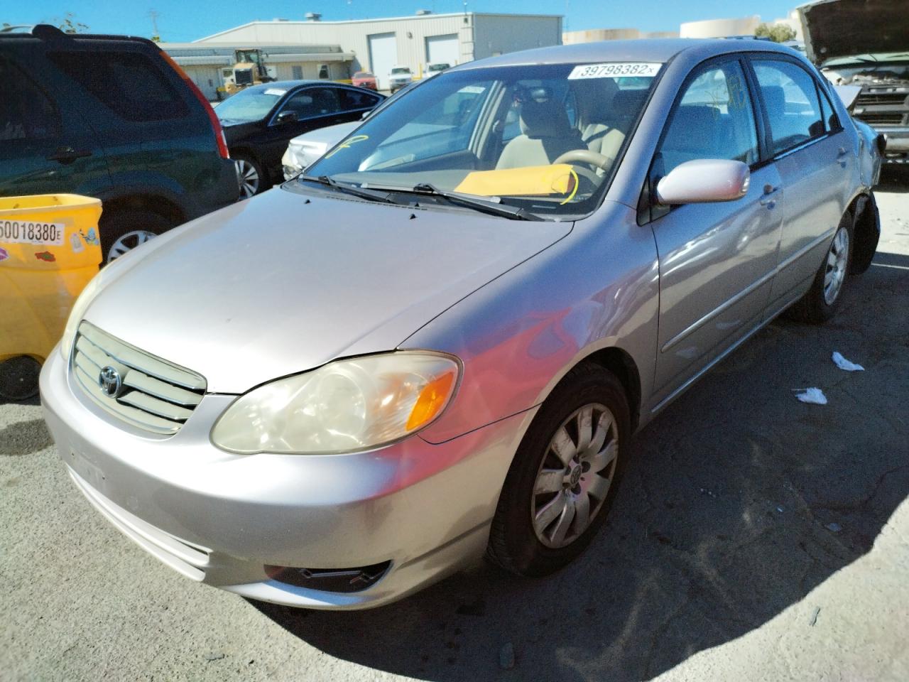 Photo 2 from auction – 2003 TOYOTA COROLLA CE with VIN 1NXBR32E53Z031116