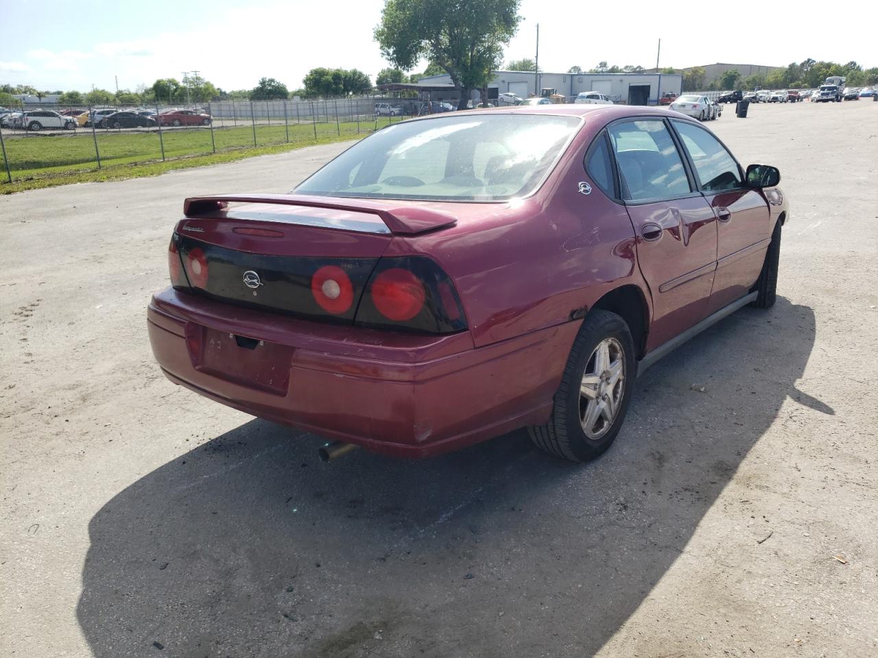 Photo 4 from auction – 2005 CHEVROLET IMPALA with VIN 2G1WF52EX59390948