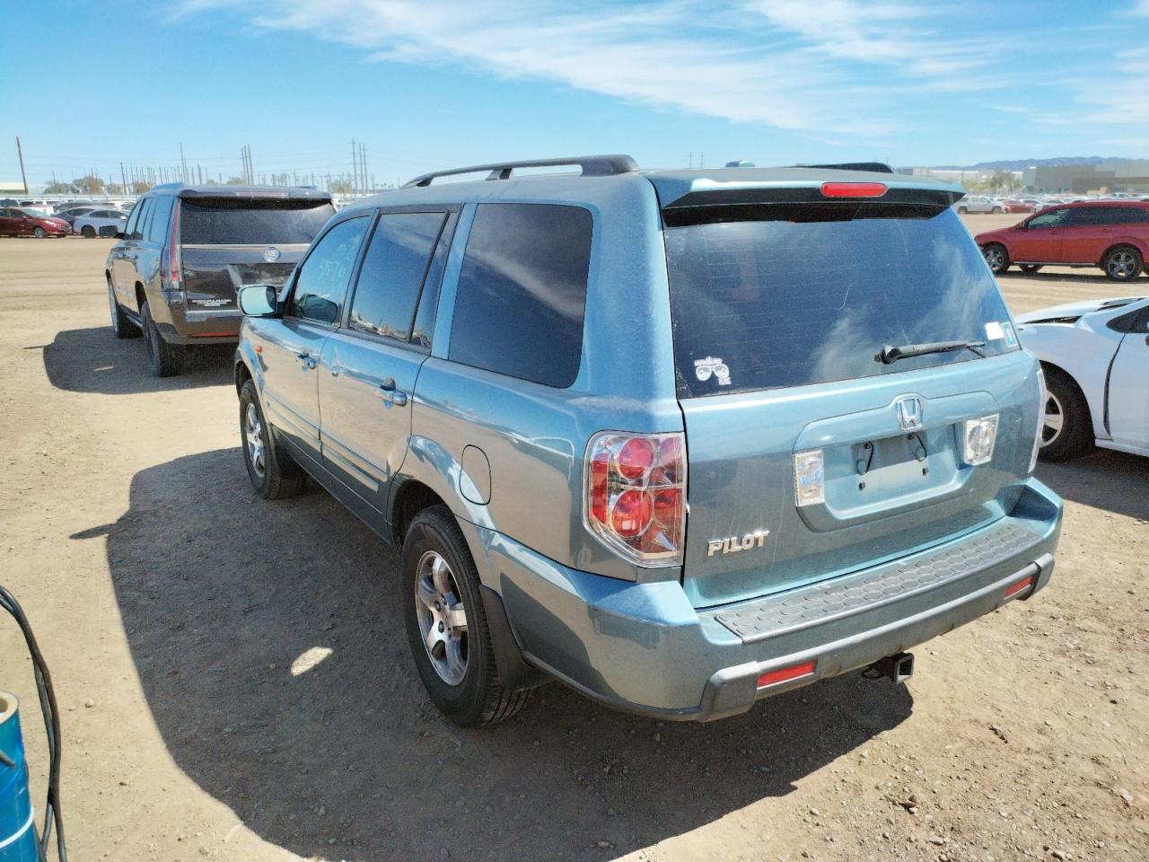 Photo 3 from auction – 2008 HONDA PILOT EXL with VIN 5FNYF28588B010821