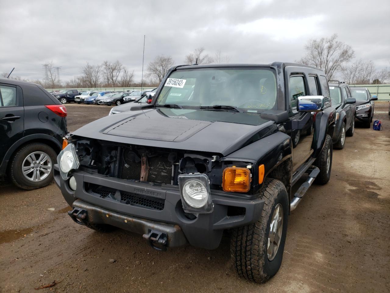 Photo 2 from auction – 2007 HUMMER H3 with VIN 5GTDN13E778200782