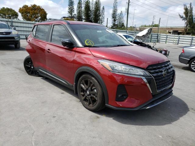 NISSAN KICKS SR 2021 with VIN 3N1CP5DV9ML506241 - Photo from auction