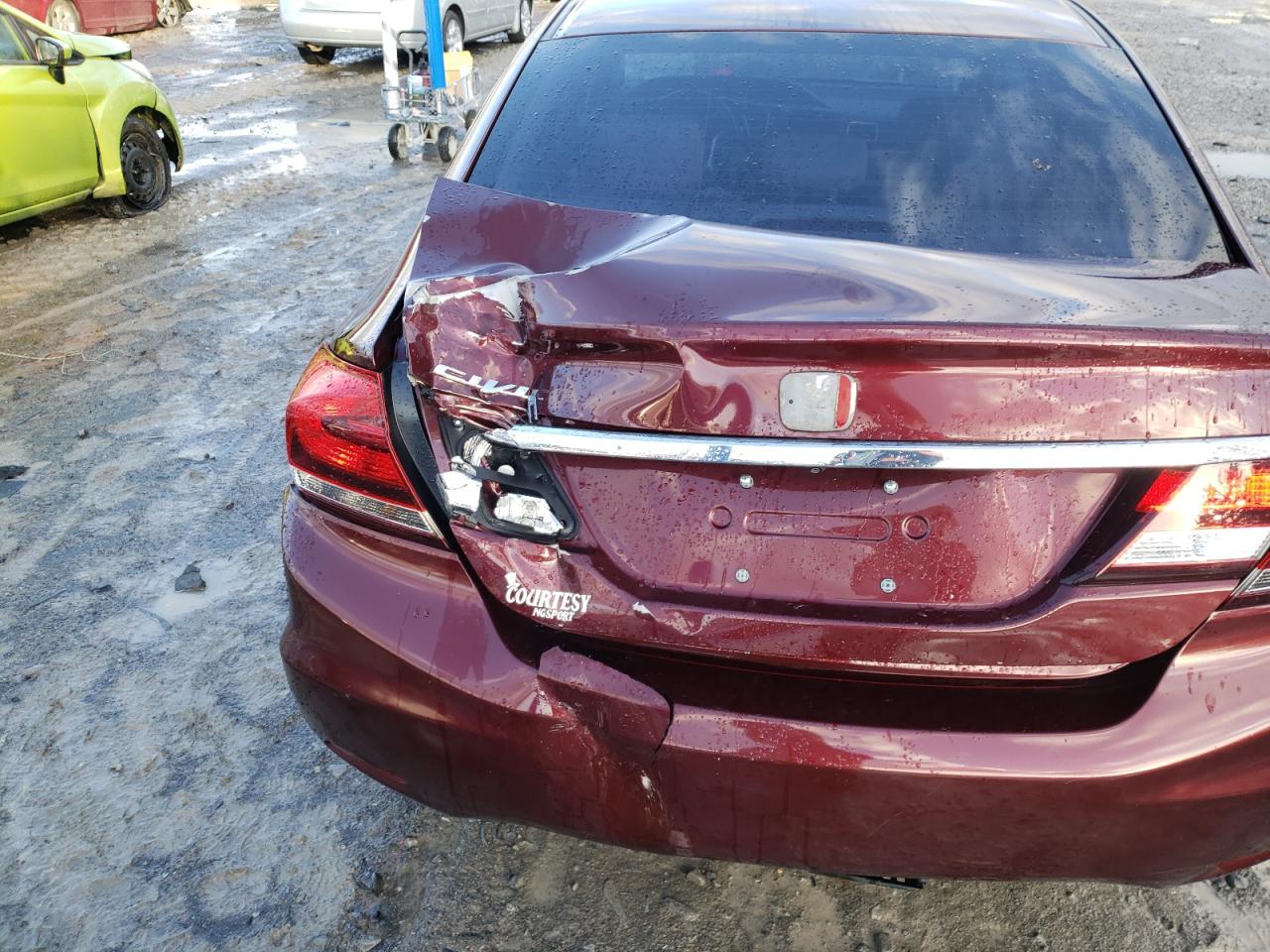 Photo 9 from auction – 2015 HONDA CIVIC EX with VIN 19XFB2F86FE026230