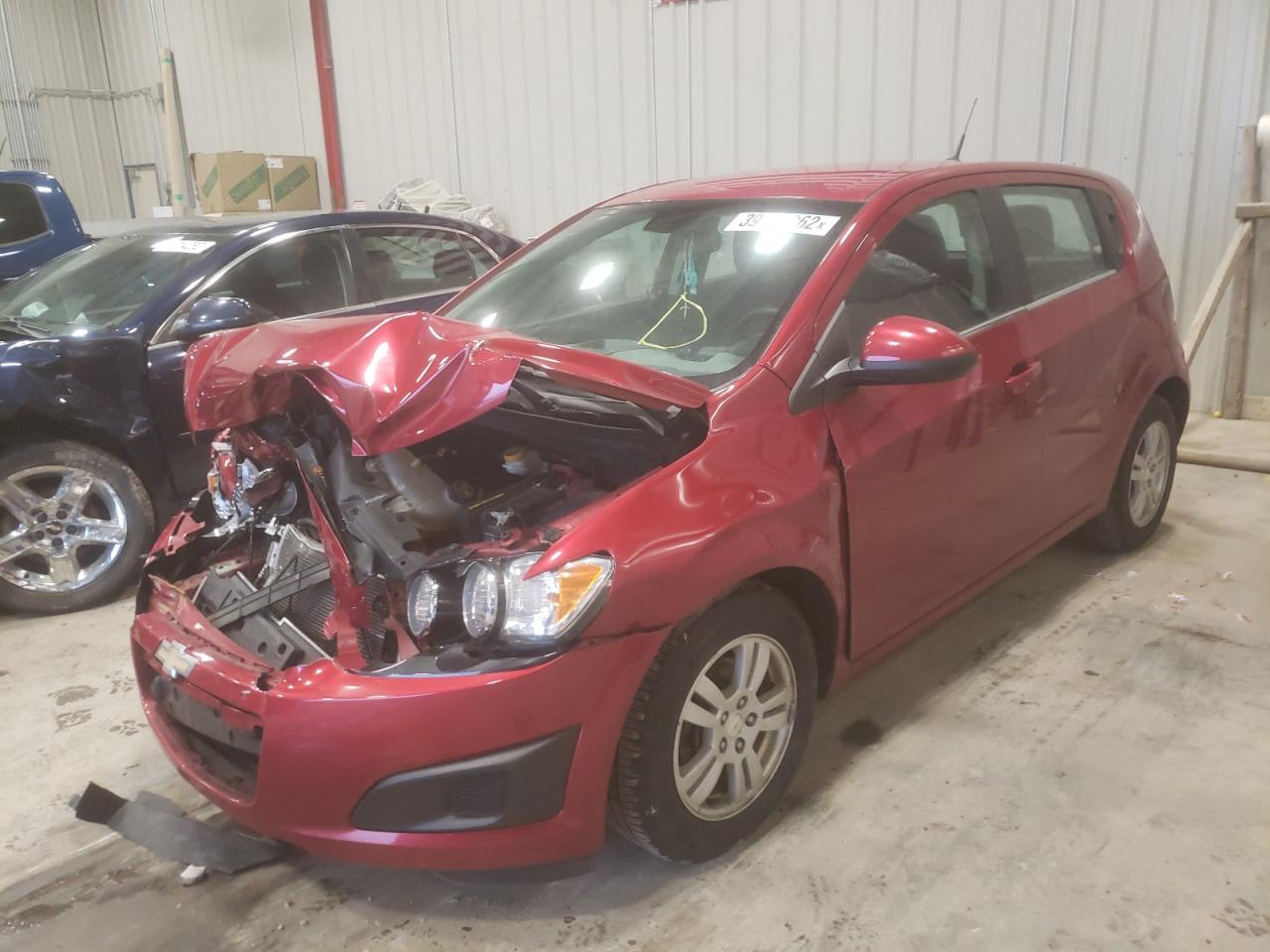 Photo 2 from auction – 2012 CHEVROLET SONIC LT with VIN 1G1JC6SH1C4121143