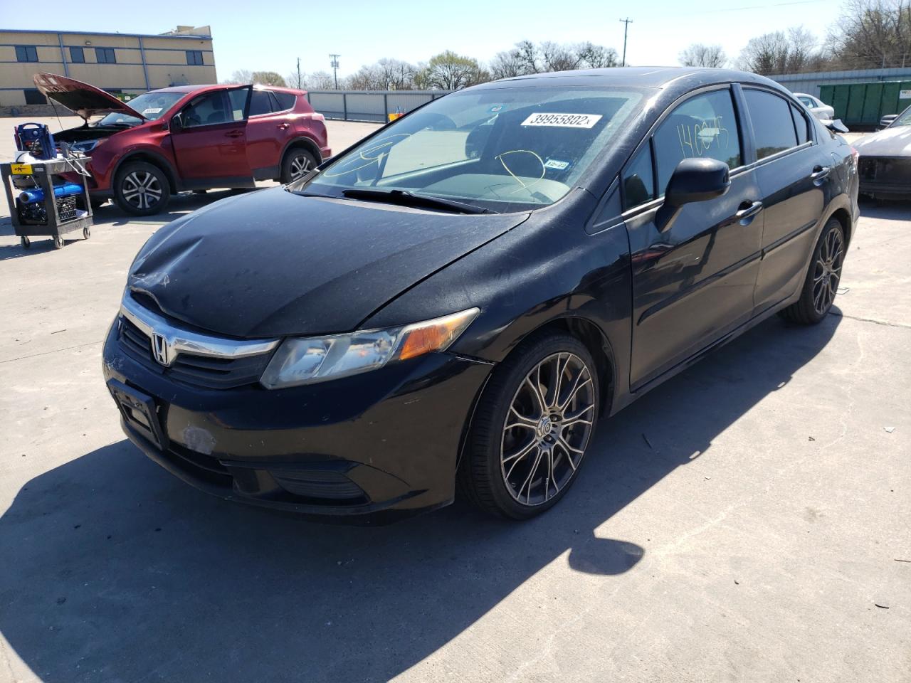Photo 2 from auction – 2012 HONDA CIVIC EX with VIN 19XFB2F85CE370921