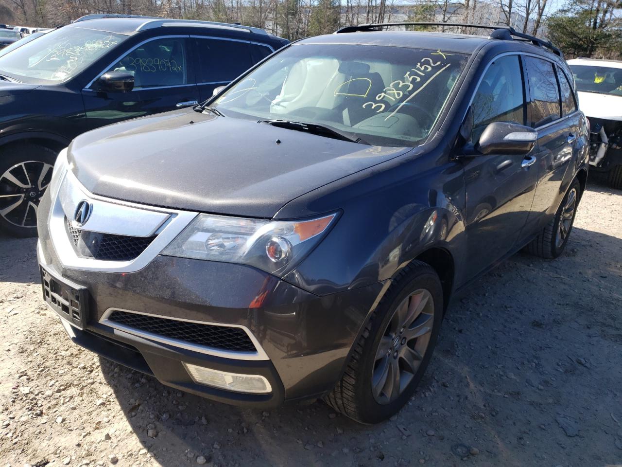 Photo 2 from auction – 2012 ACURA MDX ADVANC with VIN 2HNYD2H84CH501531