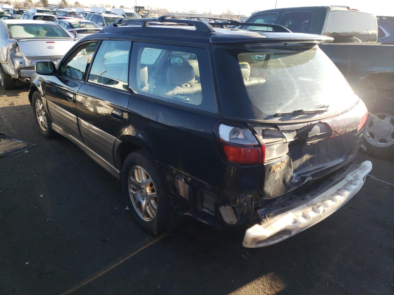 Photo 3 from auction – 2002 SUBARU LEGACY OUT with VIN 4S3BH806X27665471