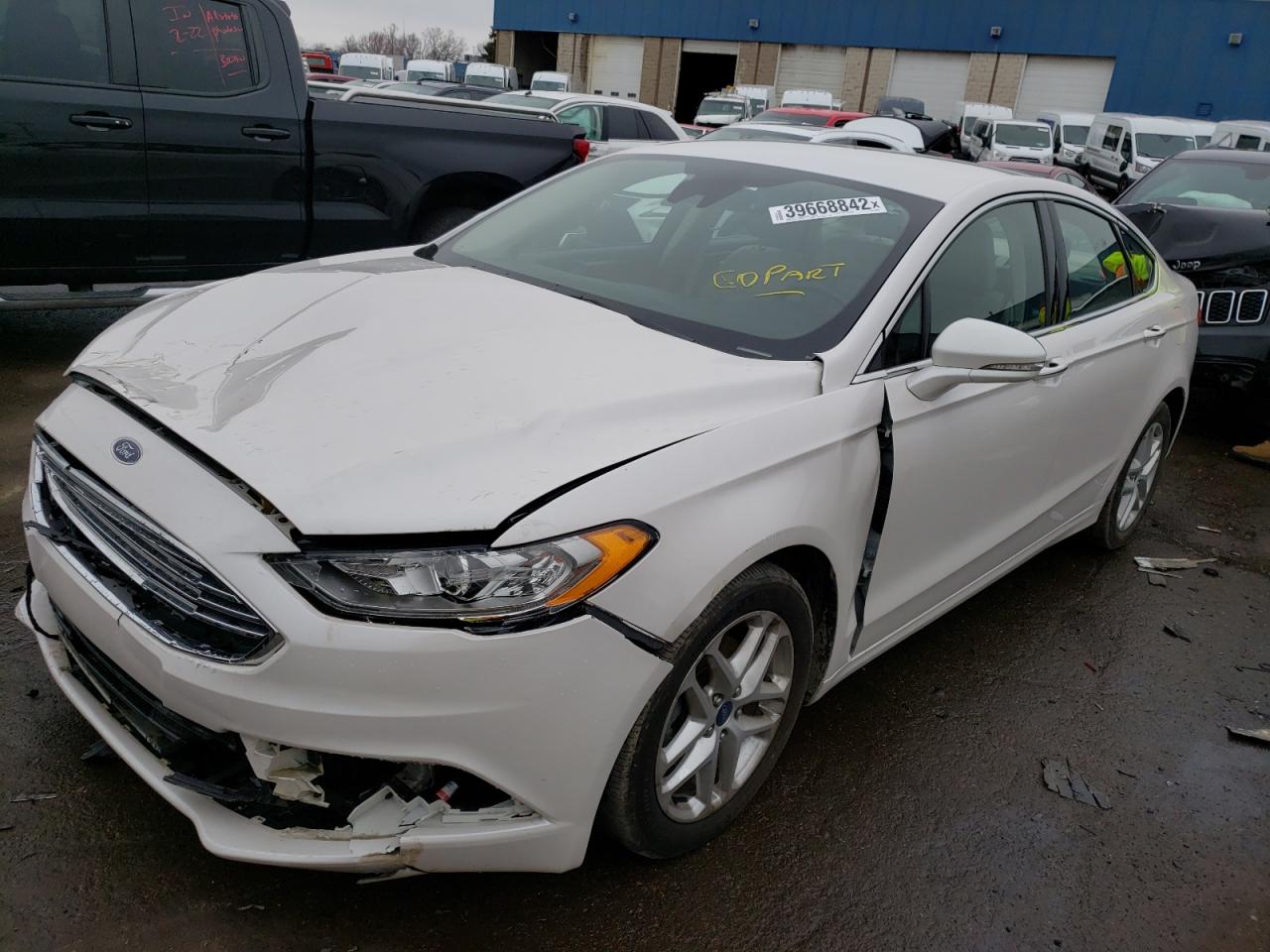 Photo 2 from auction – 2017 FORD FUSION SE with VIN 3FA6P0HD7HR272639