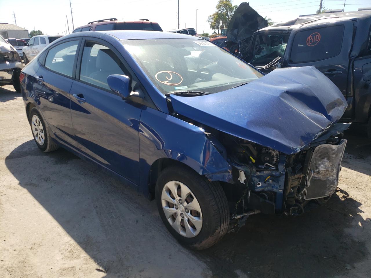 HYUNDAI ACCENT SE 2016 with VIN KMHCT4AE2GU944760 - Photo from auction