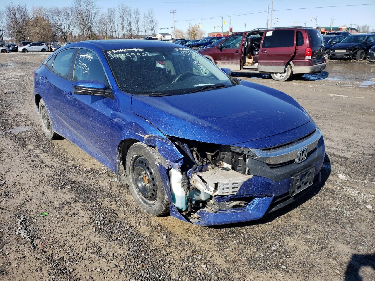 HONDA CIVIC EX 2016 с VIN 2HGFC2F71GH016894 - Фото с аукциона
