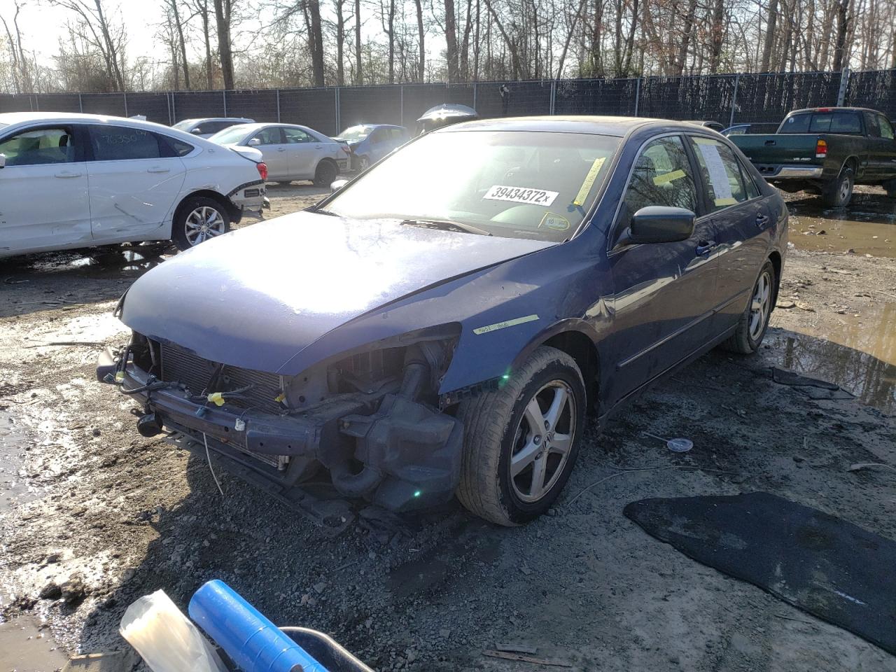 Photo 2 from auction – 2003 HONDA ACCORD EX with VIN 1HGCM56683A079797