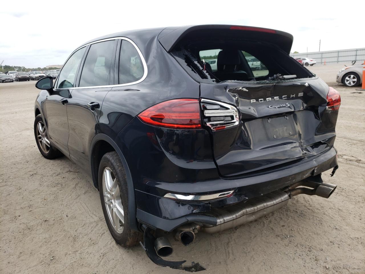 Photo 3 from auction – 2016 PORSCHE CAYENNE S with VIN WP1AB2A2XGLA92266