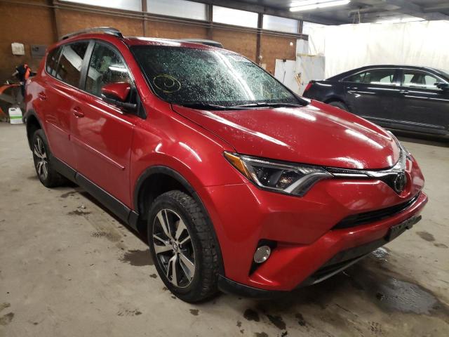TOYOTA RAV4 XLE 2017 with VIN 2T3RFREV0HW689740 - Photo from auction