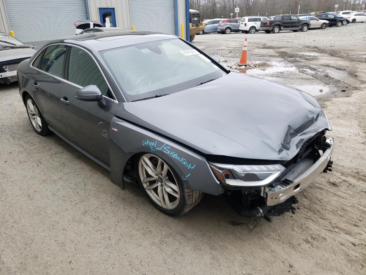 Photo 1 from auction – 2020 AUDI A4 PREMIUM with VIN WAUENAF4XLN008540