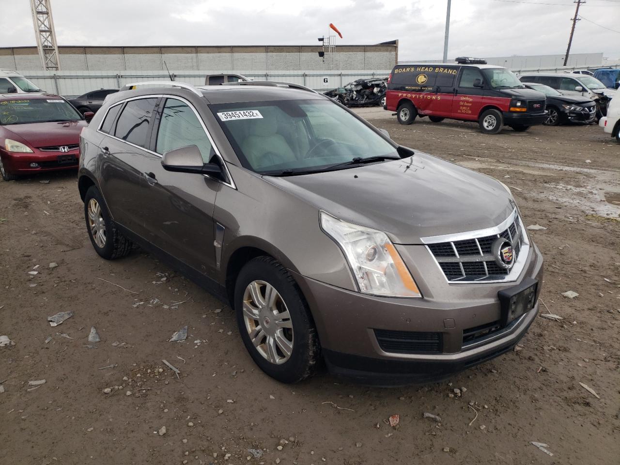 CADILLAC SRX LUXURY 2012 with VIN 3GYFNDE38CS549913 - Photo from auction