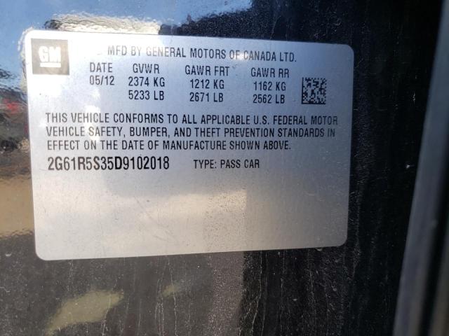 Photo 10 from auction – 2013 CADILLAC XTS LUXURY with VIN 2G61R5S35D9102018