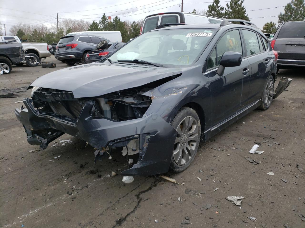 Photo 2 from auction – 2014 SUBARU IMPREZA SP with VIN JF1GPAL62E8226880