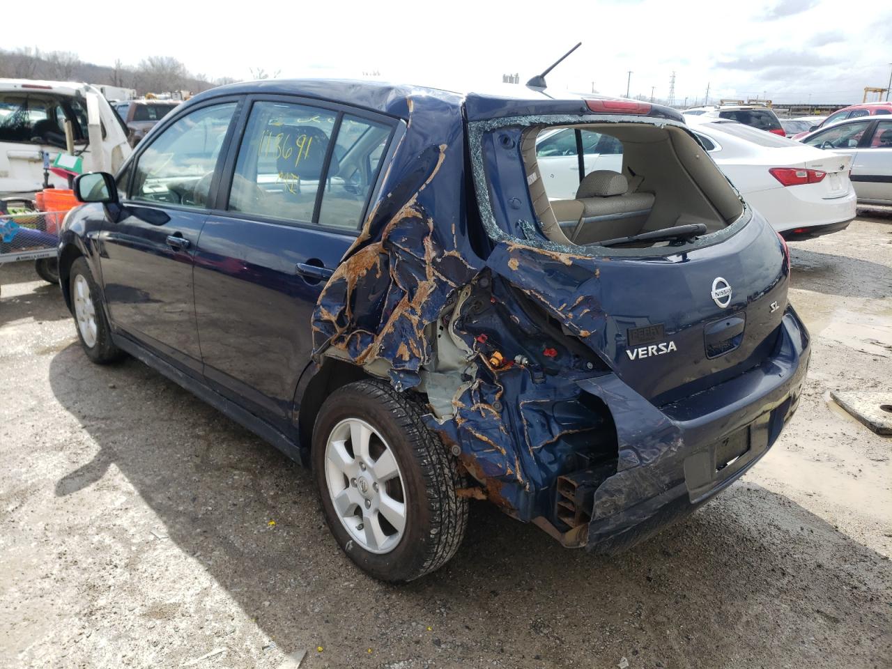 Photo 3 from auction – 2008 NISSAN VERSA S with VIN 3N1BC13E68L355530