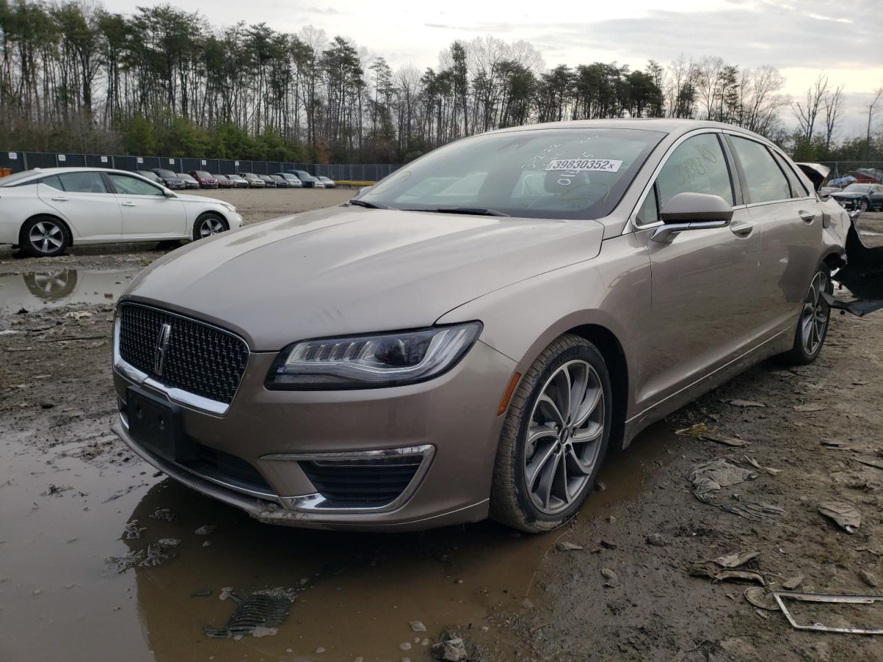 Photo 2 from auction – 2019 LINCOLN MKZ RESERV with VIN 3LN6L5LU4KR604114