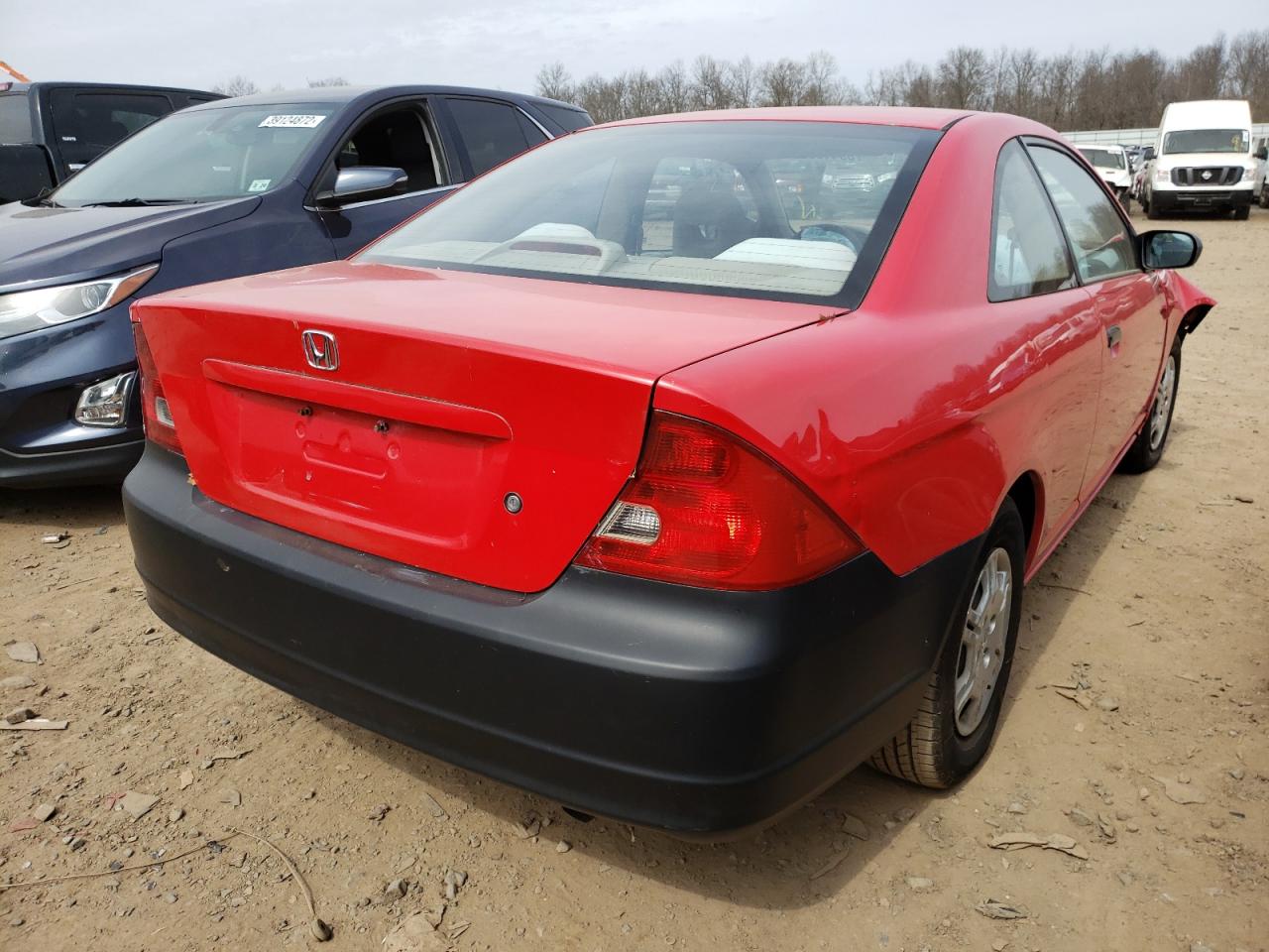 Photo 4 from auction – 2001 HONDA CIVIC LX with VIN 1HGEM225X1L056737