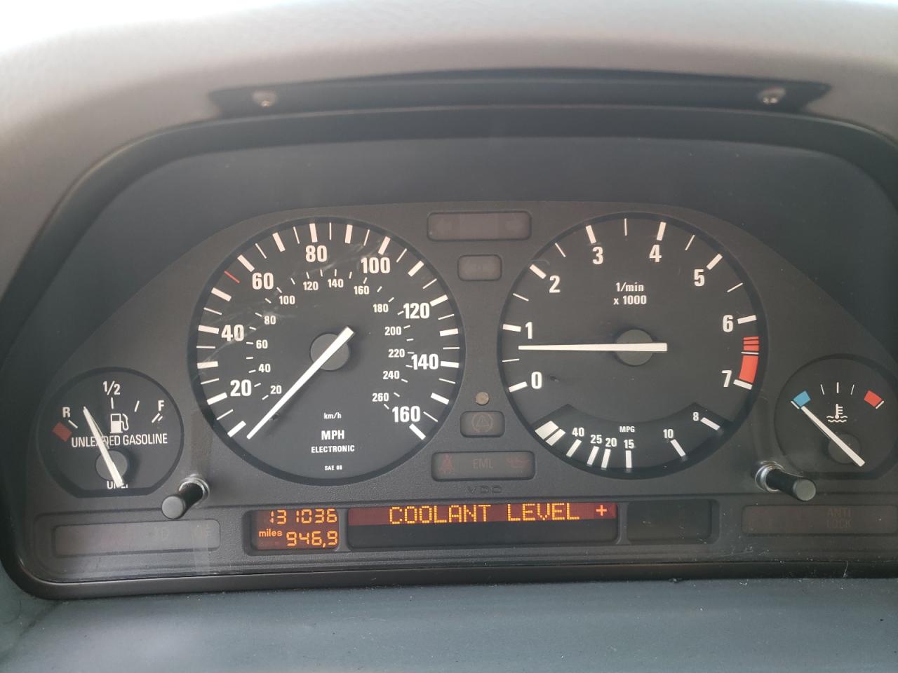 Photo 8 from auction – 1995 BMW 525 I AUTO with VIN WBAHD6326SGK58103