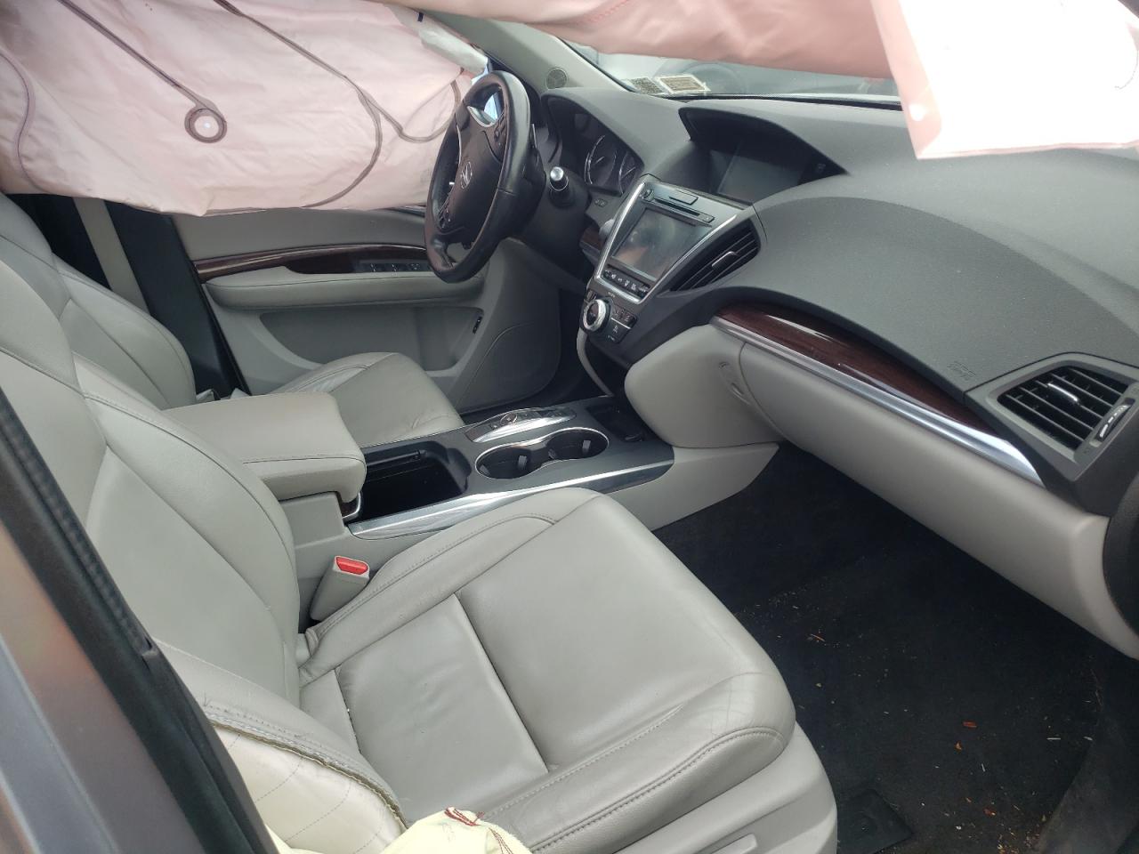 Photo 5 from auction – 2016 ACURA MDX TECHNO with VIN 5FRYD4H46GB035545