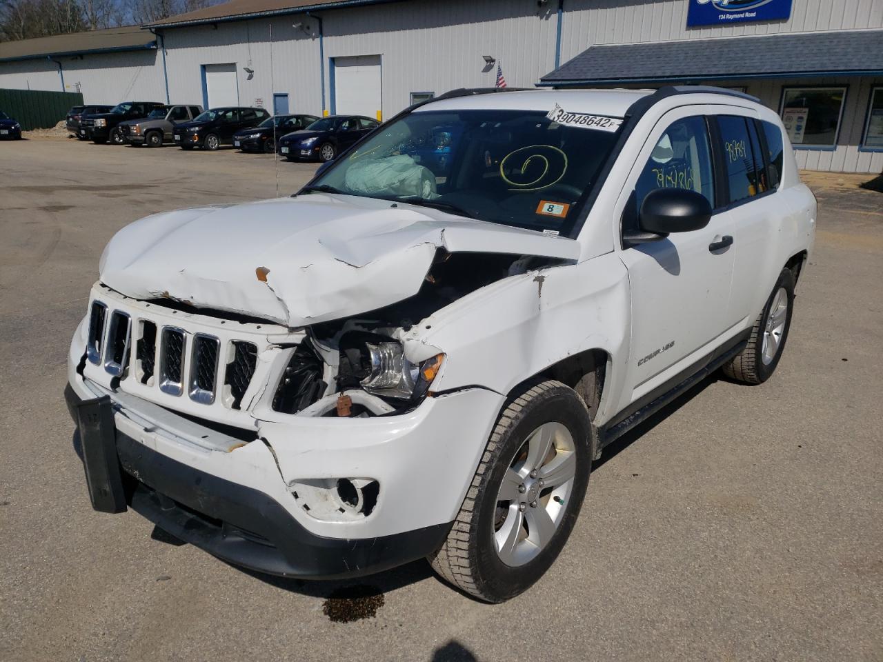 Photo 2 from auction – 2015 JEEP COMPASS SP with VIN 1C4NJDBB2FD418229