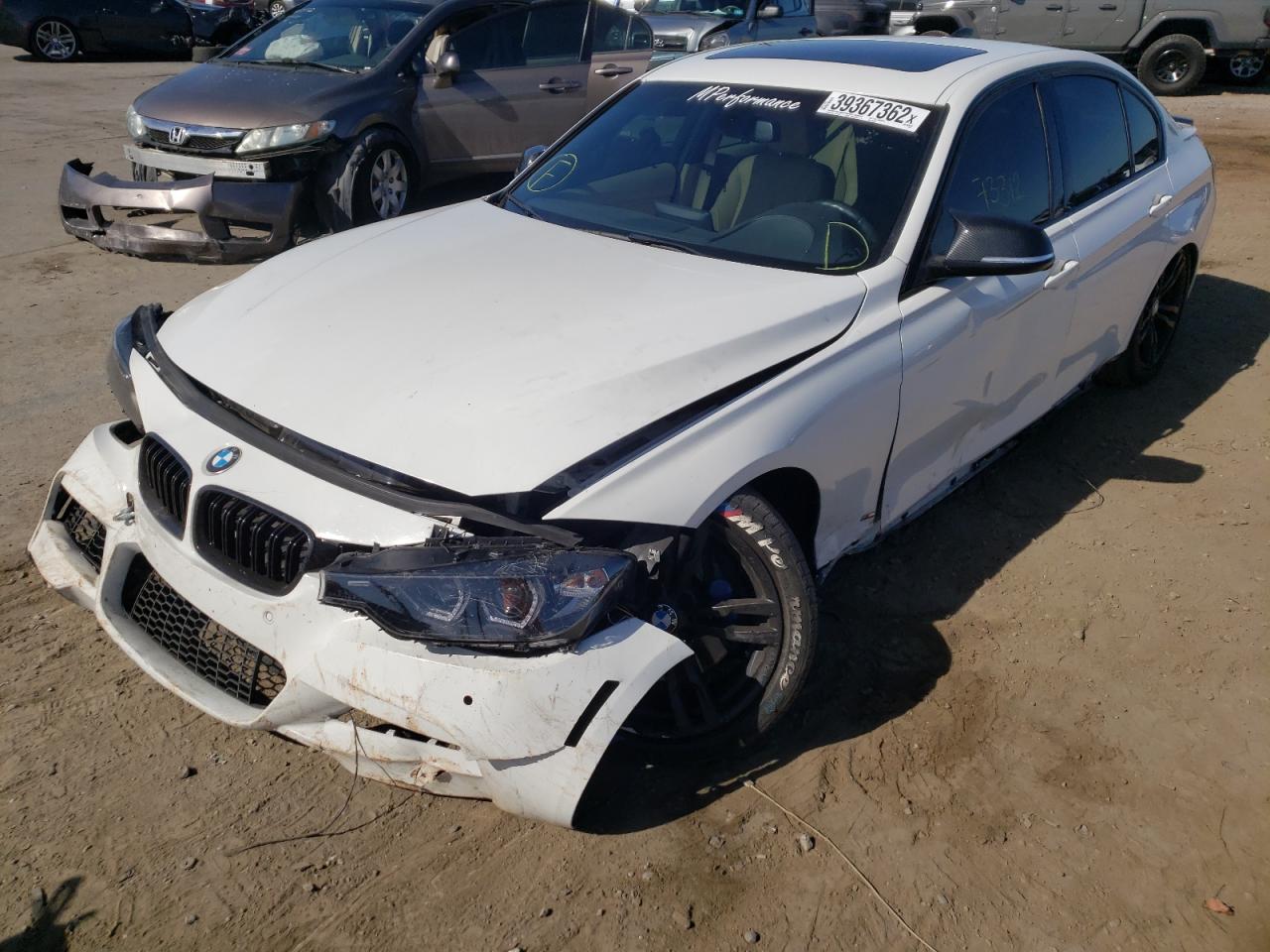 Photo 2 from auction – 2015 BMW 328 I with VIN WBA3A5G54FNS89398