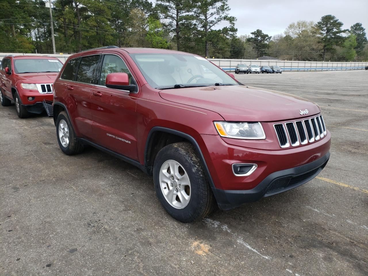 JEEP GRAND CHER 2014 with VIN 1C4RJFAG0EC128764 - Photo from auction