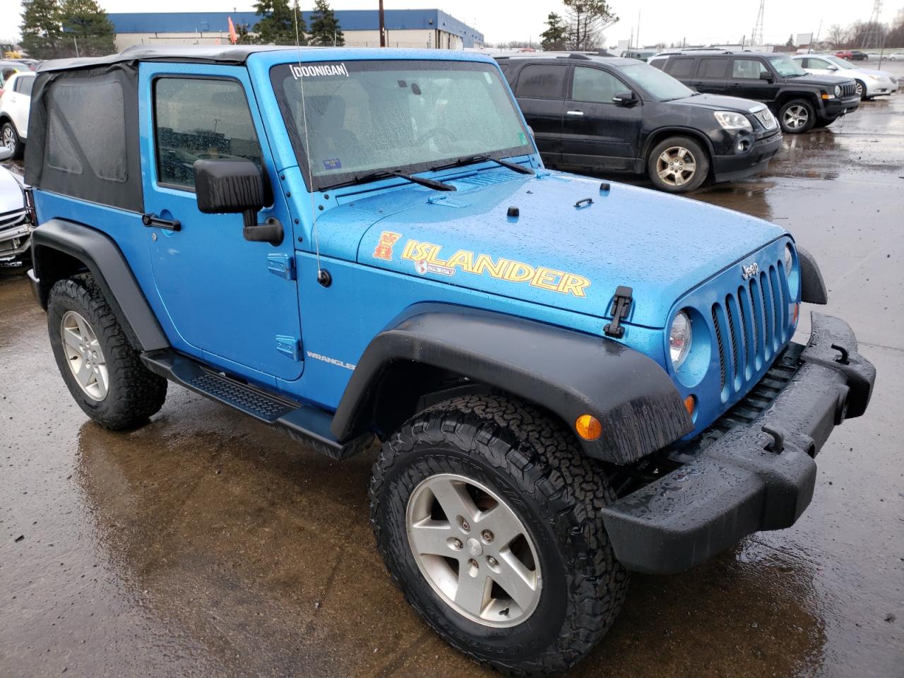 JEEP WRANGLER S 2010 with VIN 1J4AA2D11AL160432 - Photo from auction