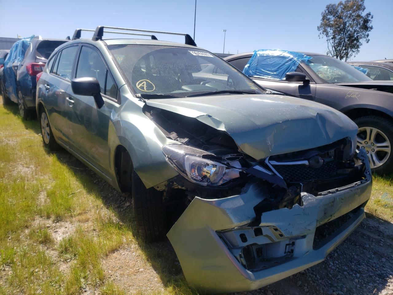 SUBARU IMPREZA 2016 with VIN JF1GPAA63GG211106 - Photo from auction