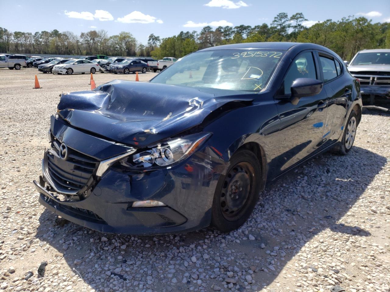Photo 2 from auction – 2014 MAZDA 3 SPORT with VIN 3MZBM1K76EM115457