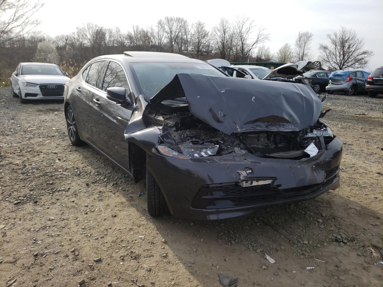 Photo 9 from auction – 2015 ACURA TLX TECH with VIN 19UUB2F57FA021572