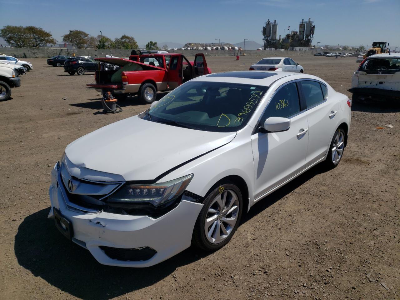 Photo 2 from auction – 2016 ACURA ILX BASE W with VIN 19UDE2F35GA020959