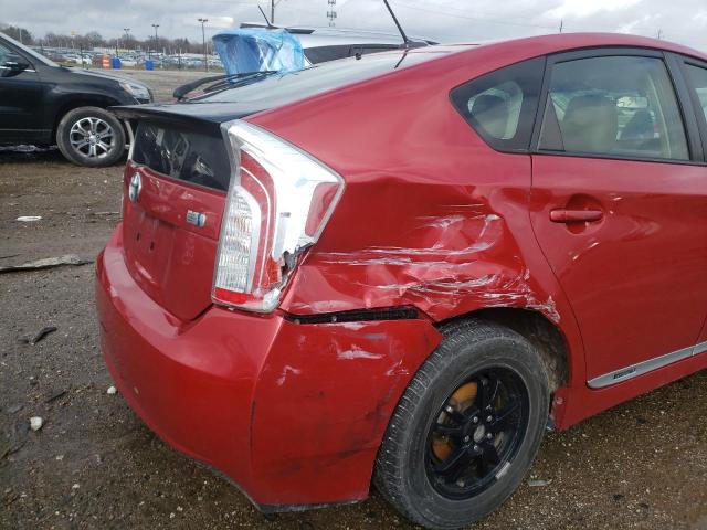 Photo 10 from auction – 2012 TOYOTA PRIUS with VIN JTDKN3DU9C5531617