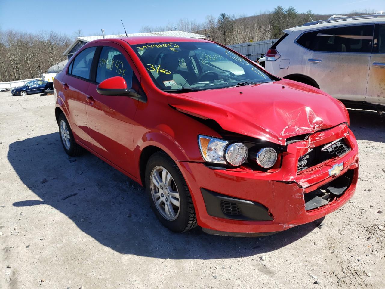 CHEVROLET SONIC LS 2012 with VIN 1G1JA5SH1C4153333 - Photo from auction