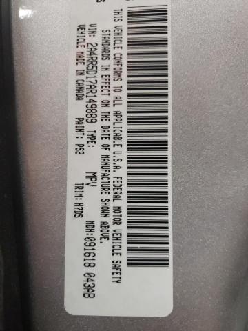 Photo 10 from auction – 2010 CHRYSLER TOWN & COU with VIN 2A4RR5D17AR149889