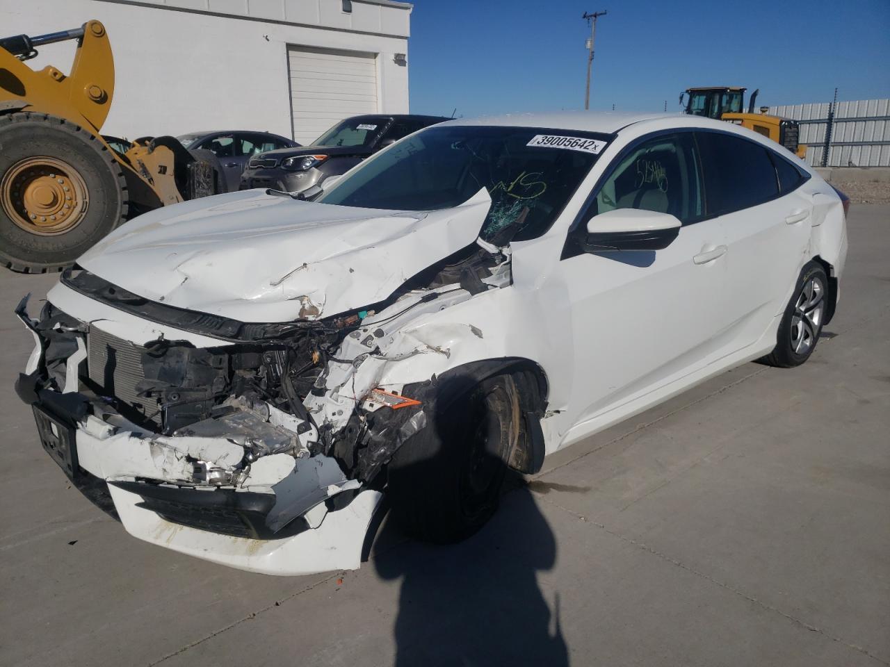 Photo 2 from auction – 2017 HONDA CIVIC LX with VIN 19XFC2F57HE012486