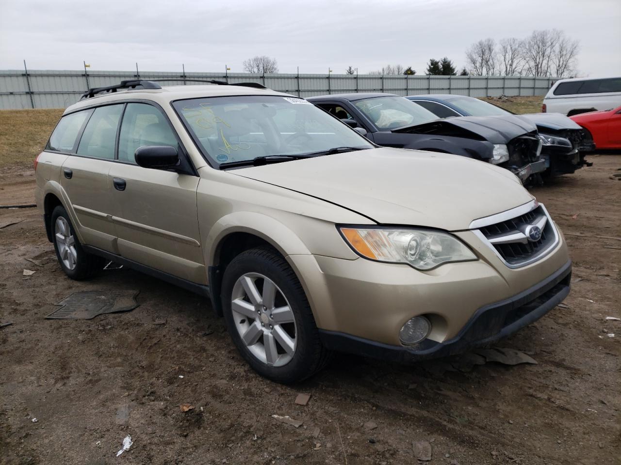 SUBARU OUTBACK 2. 2009 with VIN 4S4BP61C797335014 - Photo from auction