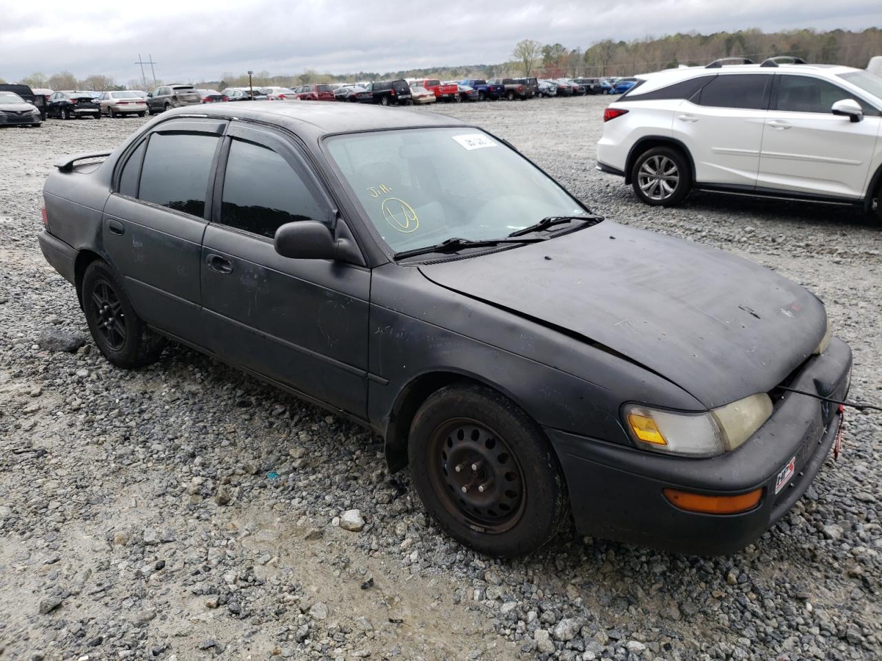 TOYOTA COROLLA DX 1996 with VIN 2T1BB02E0TC144928 - Photo from auction