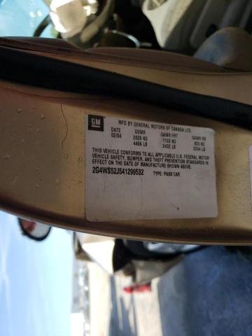 Photo 10 from auction – 2004 BUICK CENTURY CU with VIN 2G4WS52J541299532