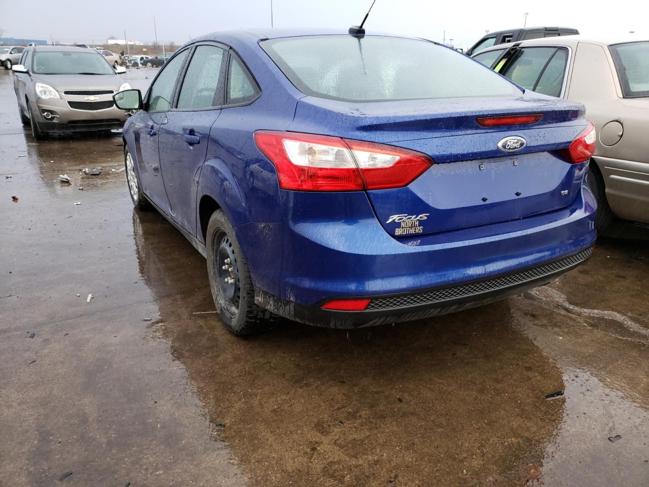 Photo 3 from auction – 2012 FORD FOCUS SE with VIN 1FAHP3F29CL280079